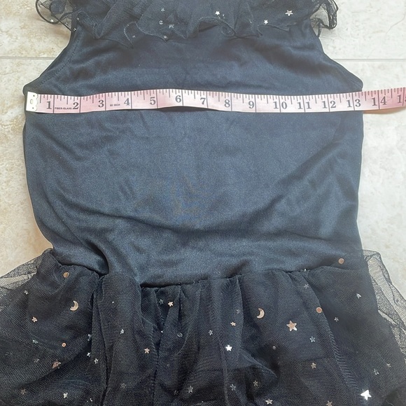 Spirit Child Halloween Costume Girl Glitter Witch Kids Event Size M 8-10 Black - Picture 4 of 13